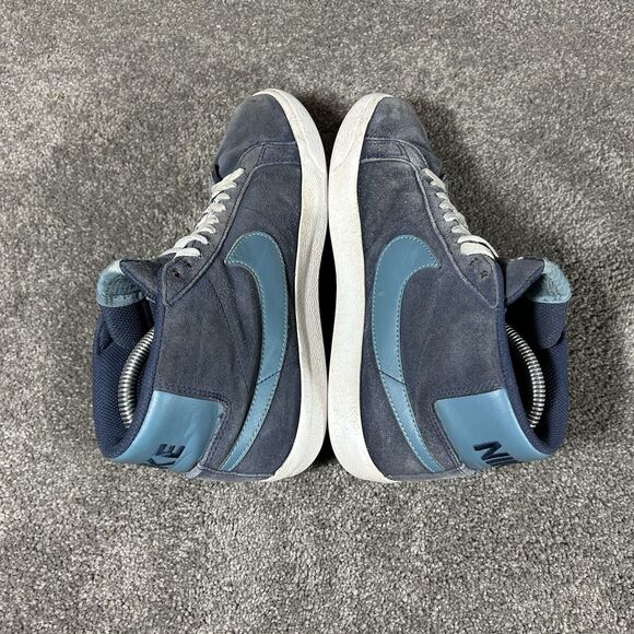 Nike SB Zoom Blazer Mid Midnight Navy Blue Noise Aqua FD0731-400 Men’s Size 6 main image 4